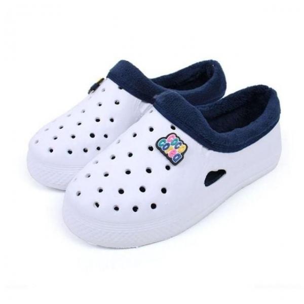 겨울 실내화 학생 내피 슬리퍼 네이비 방한 학교실내화 방한슬리퍼 털실내화 겨울슬리퍼 초등학생실내화