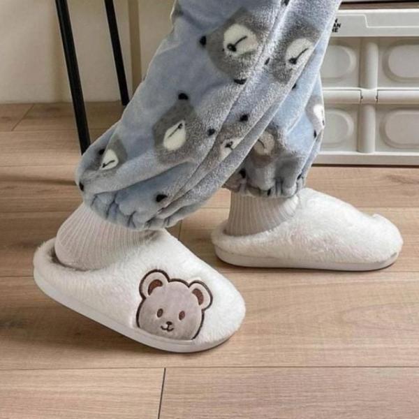 겨울 털실내화 거실화 털슬리퍼 사무실 슬리퍼 털슬리퍼 털실내화 사무실 겨울 거실화