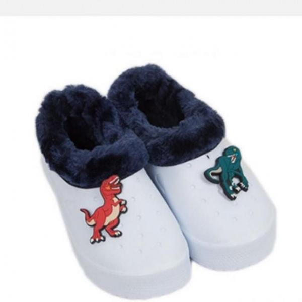 겨울실내화 다이노소어 아동 털실내화 실내화 방한 학생용 겨울 겨울 따뜻한 털 슬리퍼 실내화 에이블팩토