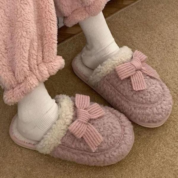 털실내화 겨울 털 슬리퍼 거실화 사무실 방한 실내화 핑크 고등 털 방한 푹신한 학교 슬리퍼 실내 거실