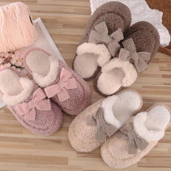 털실내화 겨울 털 슬리퍼 거실화 사무실 방한 실내화 화 사무실 양 학교 털 거실 집 학생 겨울 고등