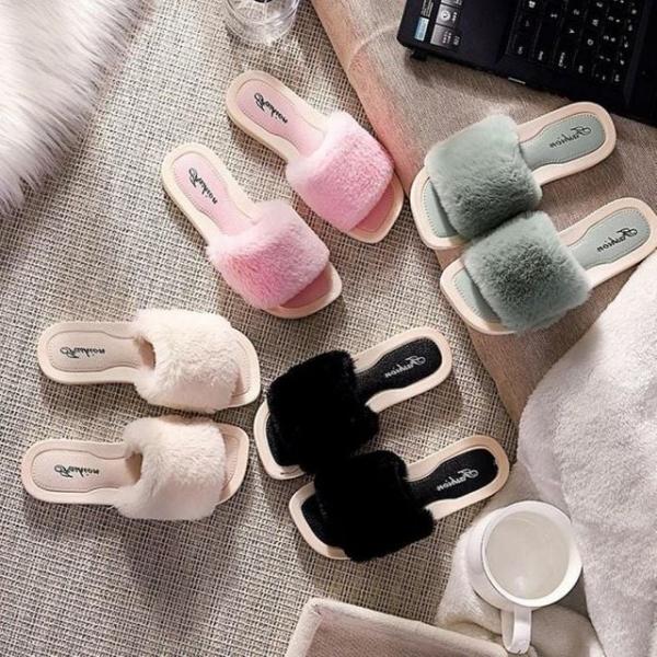 온나핏 사무실슬리퍼 털실내화 겨울슬리퍼 01 1 슬리 겨울 따뜻한 슬리퍼 신발 털실내화 직장인 편한