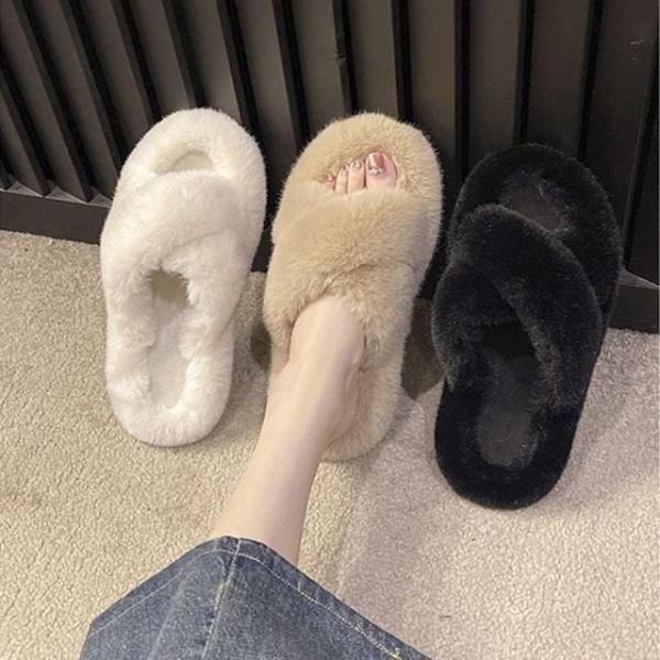 퍼슬리퍼 실내슬리퍼 털실내화 털 S 0 47 실내 슬리퍼 털 화 겨울 겨울 실내 털 슬리퍼 화