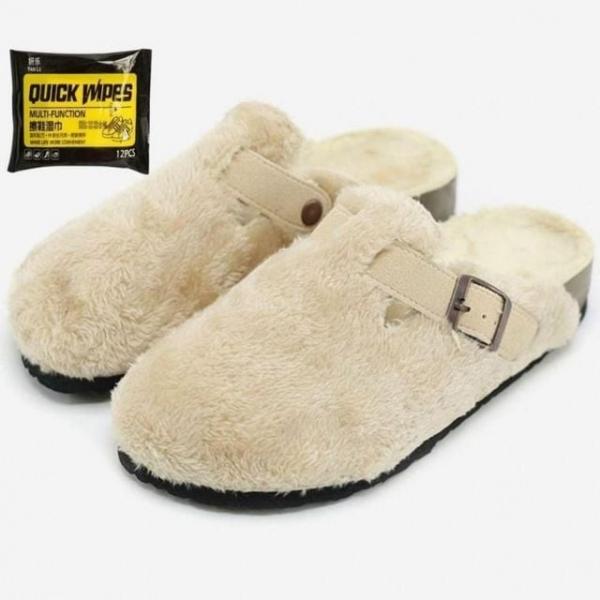 벨루 털슬리퍼 남여 털실내화 슬리퍼 세정티슈 세트 실내 털슬리퍼 방한 여자슬리퍼 사무실슬리퍼 겨울 화