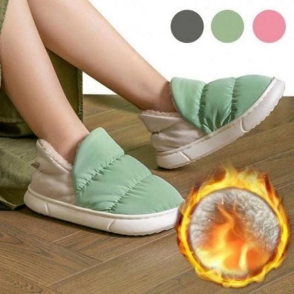 방한 층간소음 데일리 털실내화 패딩 보온 방수 슬리 패딩슬리퍼 방한실내화 털슬리퍼 겨울슬리퍼 털실내화