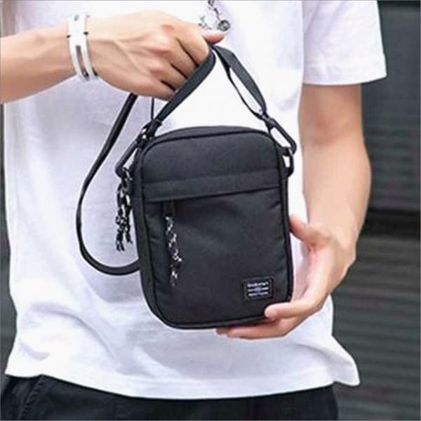 남성 미니 크로스백 데일리 캐주얼 숄더백 보조가방