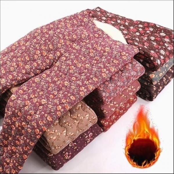 겨울 기모 누빔바지 여성 방한팬츠 보온 촌캉스 바지