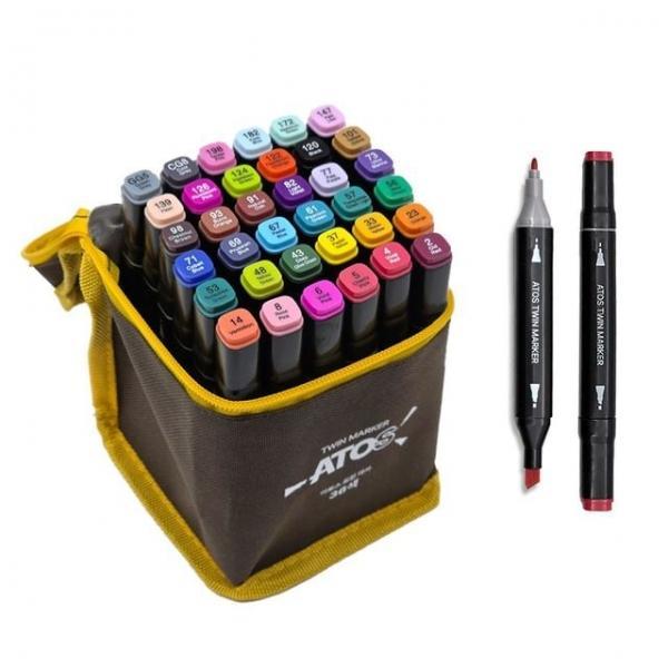 아토스 트윈 마카펜 36색
