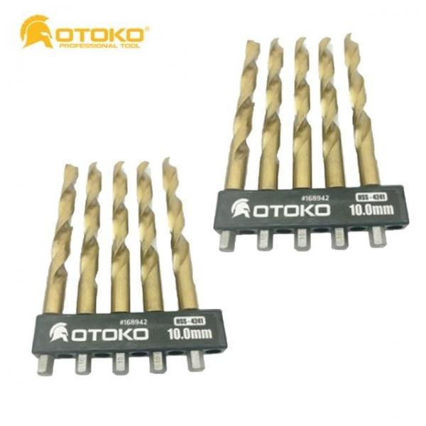 철판기리 전동날 HSS 4241 철임팩드릴비트 10.0mm 10pcs+1