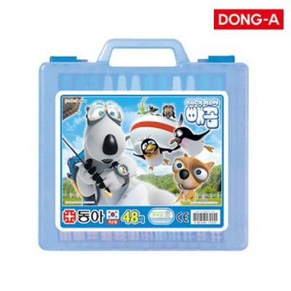 48색 크레파스 빼꼼