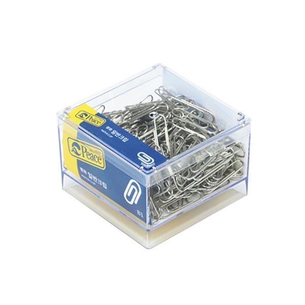 평화 B1 일반크립 실버크립 서류 클립 집게 핀 홀더