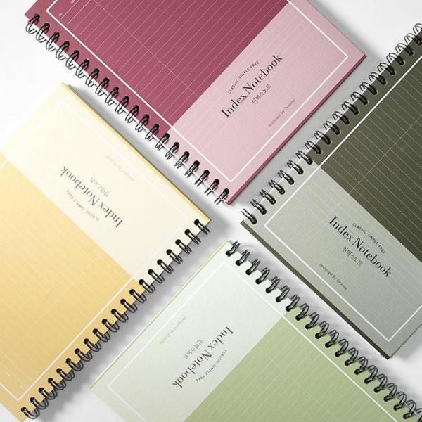 스프링 4섹션 인덱스 필기 노트 스터디 대학노트