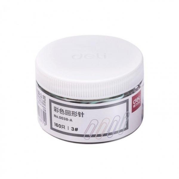 델리 칼라 페이퍼클립 160개입