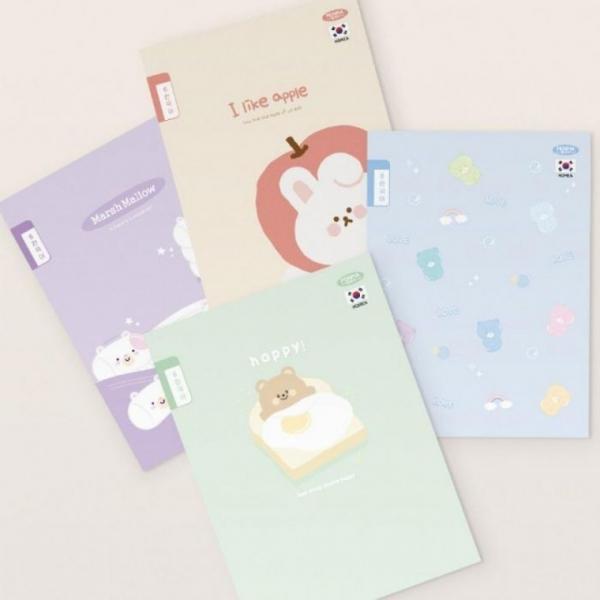 펜피아 800 초등 제본 6칸국어 노트 1세트 10권