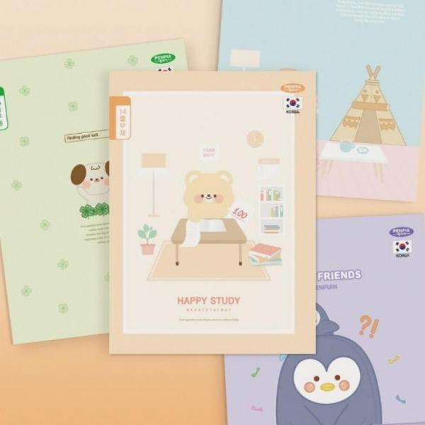 펜피아 800 초등 제본 14줄무제 노트 1세트 10권