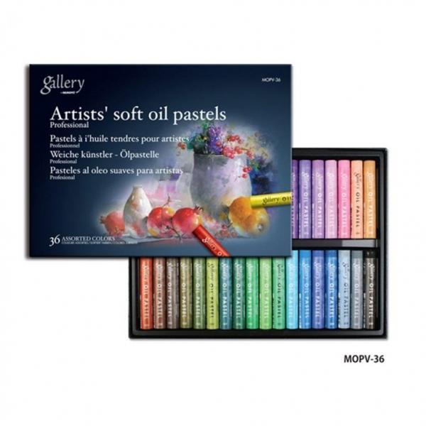 MUNGYO 24000 소프트오일파스텔 36색