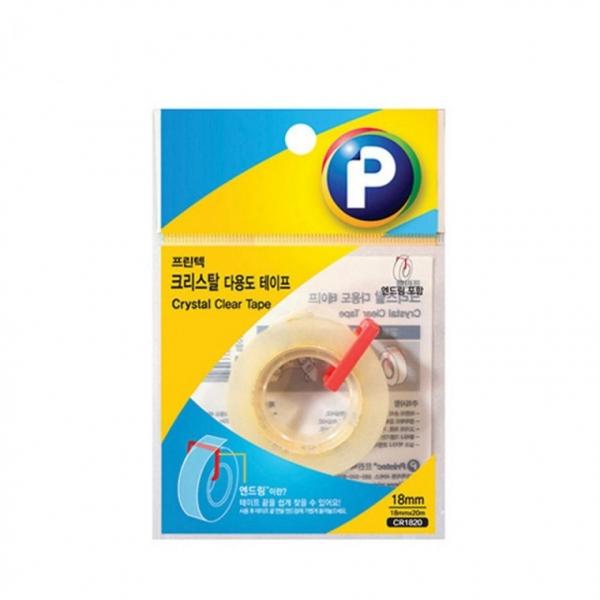 프린텍 CR1820 크리스탈테이프 리필 18x20