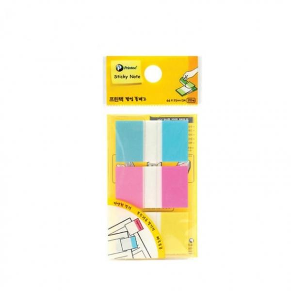 프린텍 F4425-3N 팝업플래그 3색 형광 44x25