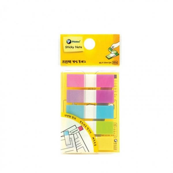 프린텍 F4412-5N 팝업플래그 5색 형광 44x12