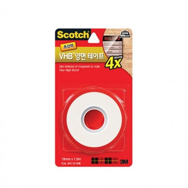 3M 스카치 5115 VHB 양면테이프 (18mmx1.5m)