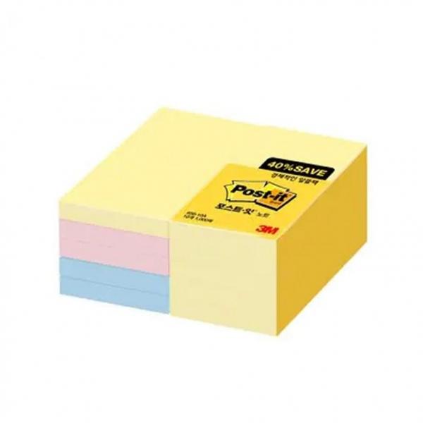 3M 포스트잇 노트 알뜰팩 656-10A (51mmx76mm)