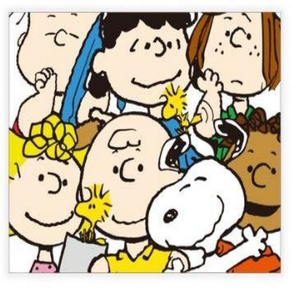 DIY 보석십자수 피너츠 모두함께 40x50