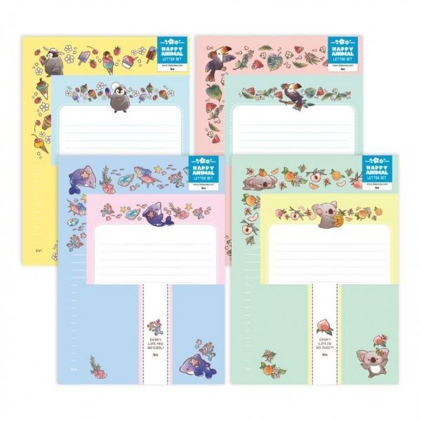 아이비스 1000 해피애니멀편지지(IL) 11503