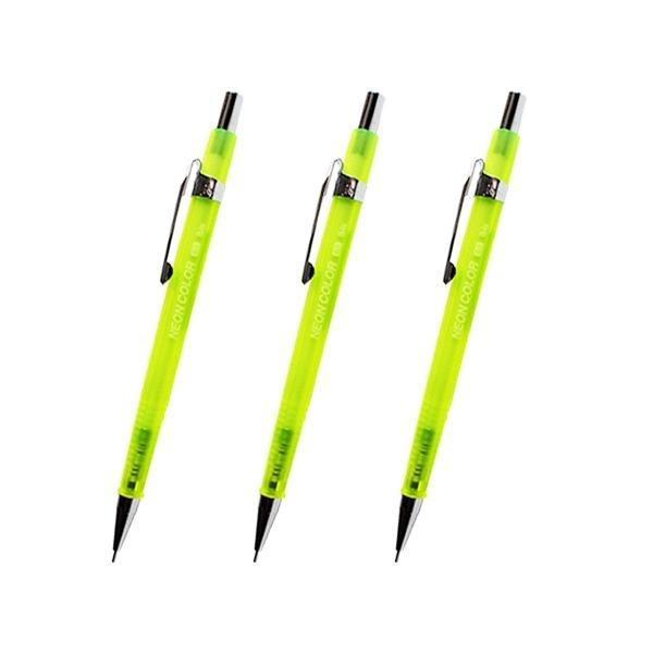 아이비스 1000 4각네온컬러샤프(SP)-네온옐로우 1세트 144개입 10647