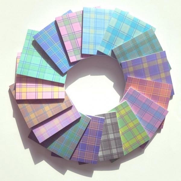 달페이퍼 MIX 2빅듀얼 체크 메모패드 떡메모지믹스