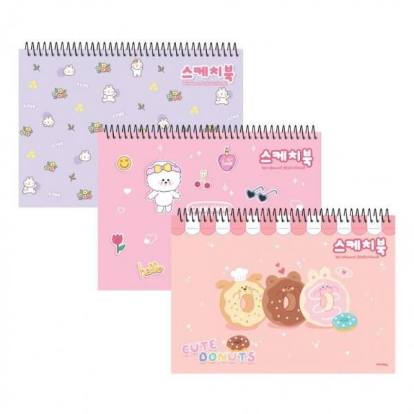 ibis 4000 스케치북 여아 (CR) 1박스 36개입 12726