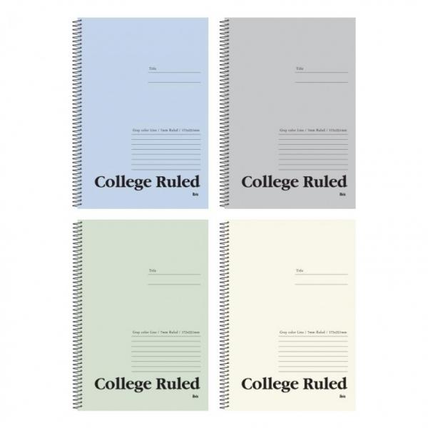 아이비스 1200 슬림 원링노트(심플컬러지) 12533