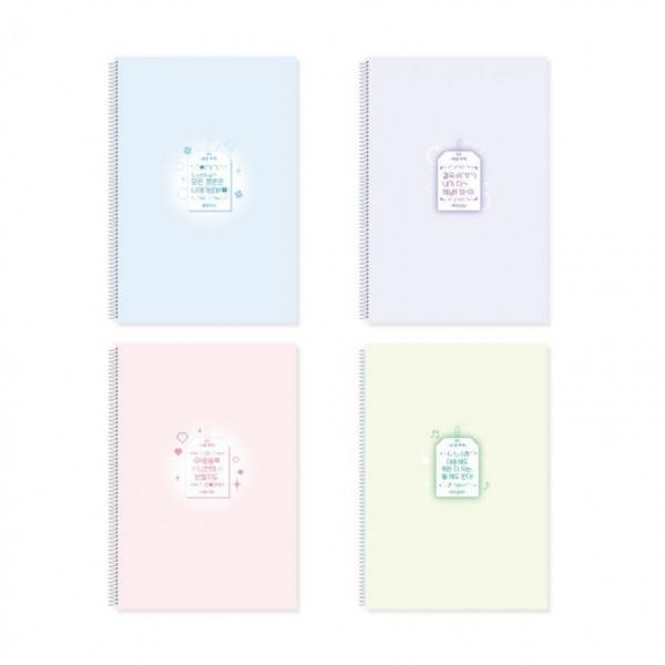 ibis 1200 슬림 원링노트 (픽셀부적) 1박스 180개입 12605