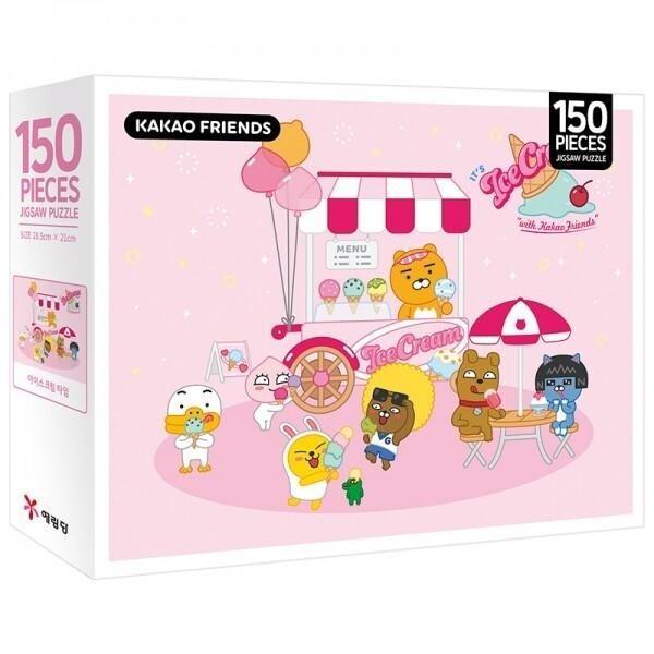 DIY 직소퍼즐 카카오프렌즈 아이스크림타임 150피스