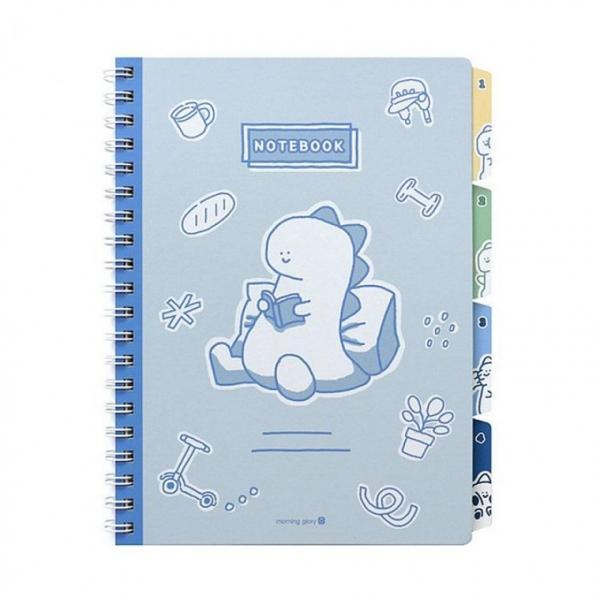 모닝글로리 7000 하드커버 인덱스 스프링 16절 좌철노트