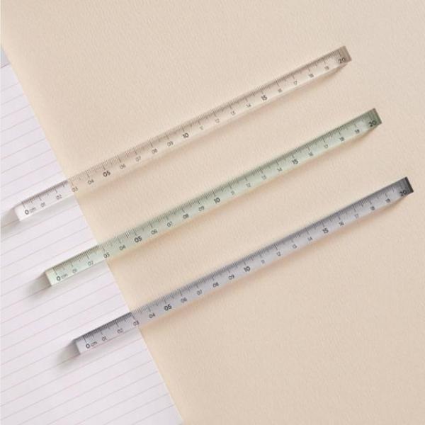 롭다 아크릴스틱자 20cm