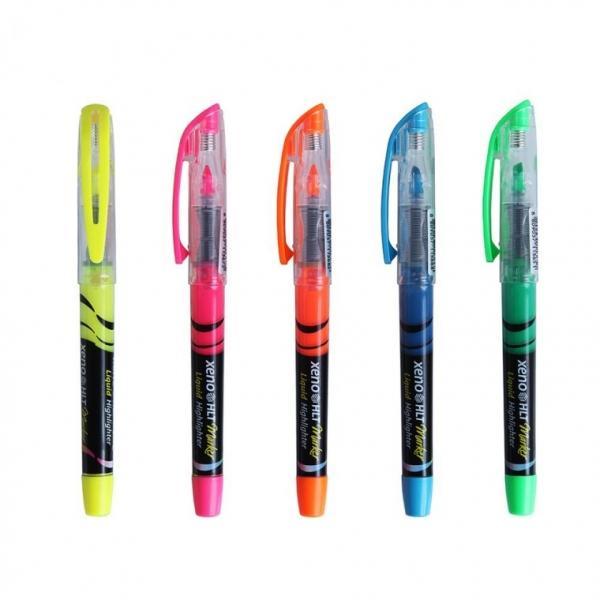 제노 형광펜 생잉크 형광 마카펜