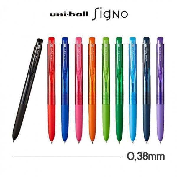 유니 UMN-155-38 유니볼 시그노 노크식 0.38mm