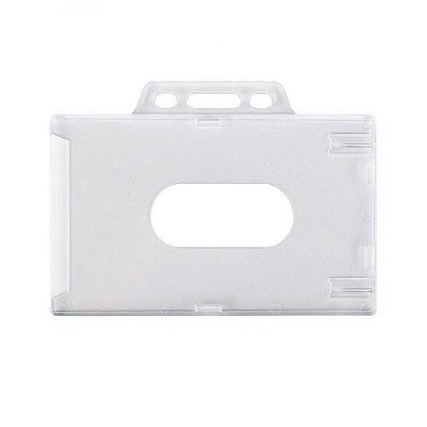 고급 아크릴 신분증 케이스 가로형 출입증 신분증 사원증 이름표