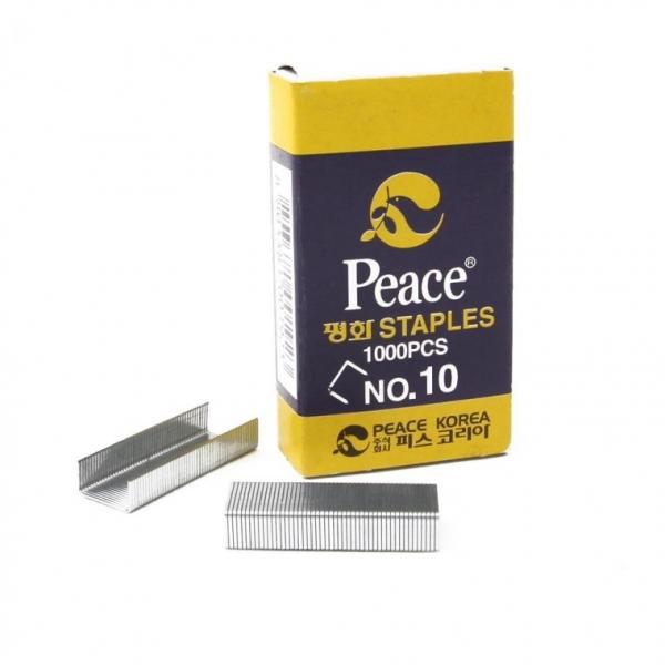 피스 평화 스테플러침 호치케스심 철침 10호