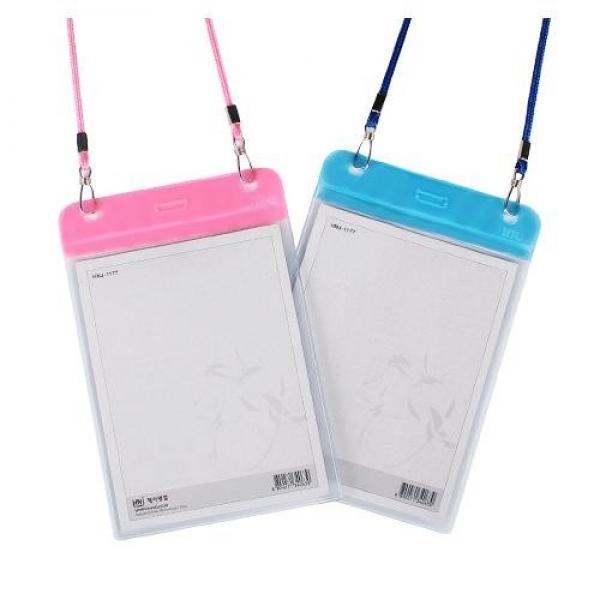 고급 칼라 미디어 명찰 세로형 관광 목걸이 출입증 학생증