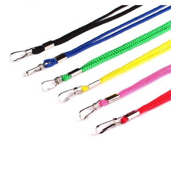 칼라 한쪽 고리 명찰용 목걸이 줄 3mm