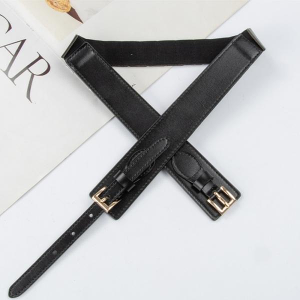 클래식 포인트 여성용 벨트 가죽 허리띠 데일리 코디