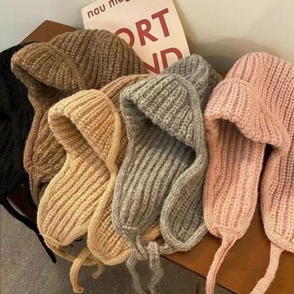 귀여운 방한 겨울용 니트모자 DS-5104