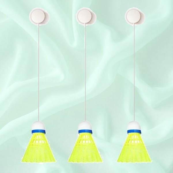 배드민턴공 천장배드민턴 3개입 실내운동 셔틀콕