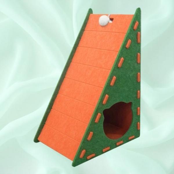 그레이 컬러룰 스트레스 고양이 예쁜 장난감 하우스