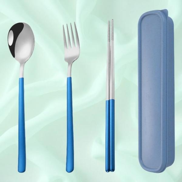 급식 휴대용 소품 컬러 수납 성인 수저보관함 케이스