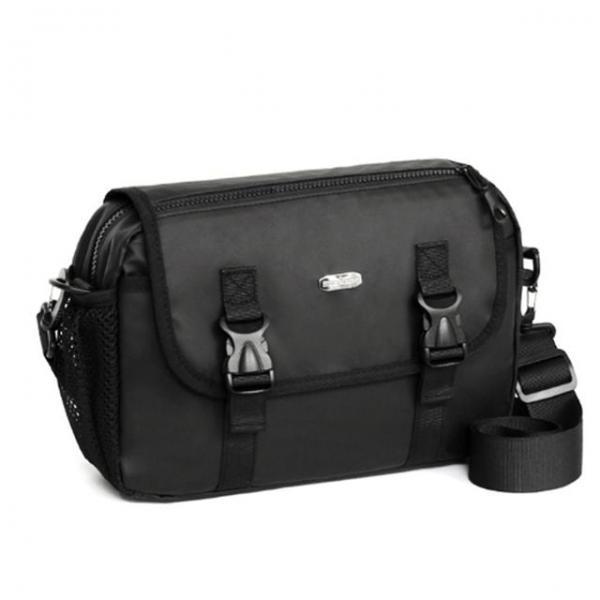 캐주얼 가방 크로스백 버클 메신저 가방 블랙