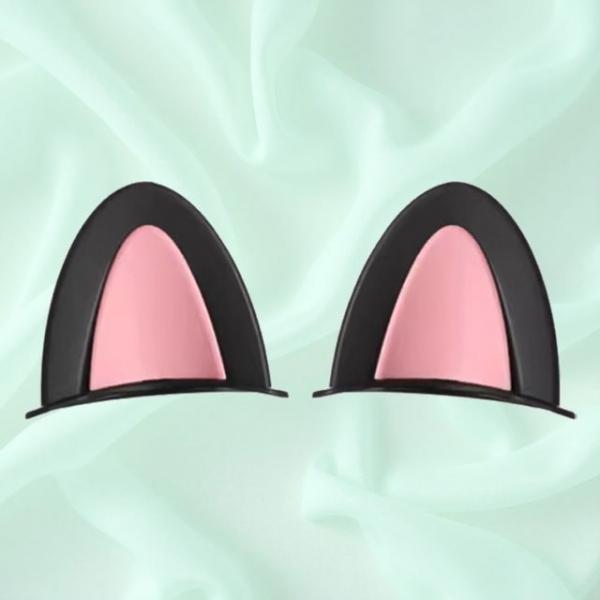 바이크 동물귀 장식용 파츠 액사서리 헬멧 액세서리