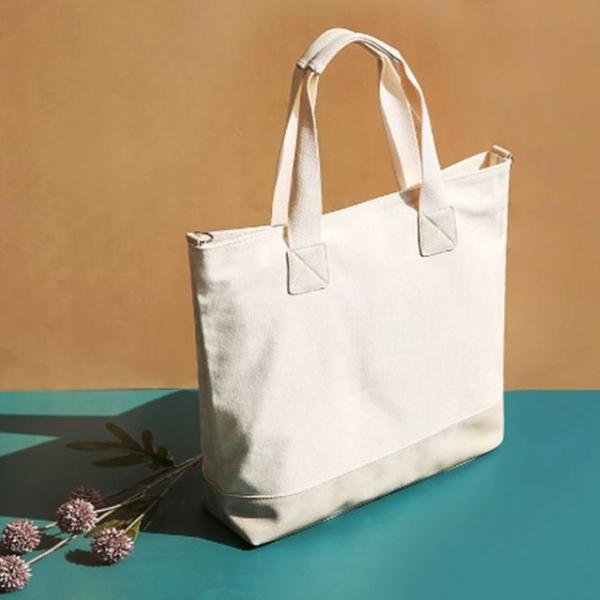 숄더백 에코 크로스백 심플 캔버스 가방 아이보리