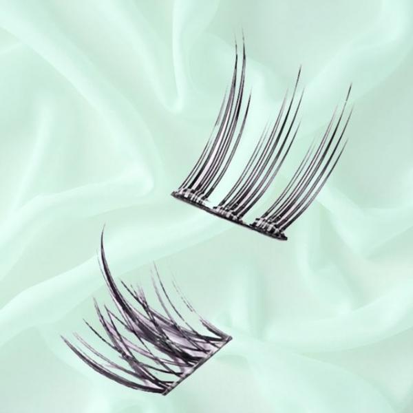 자연스러운 인조 휴대용 아이 눈썹연장 메이크업 도구